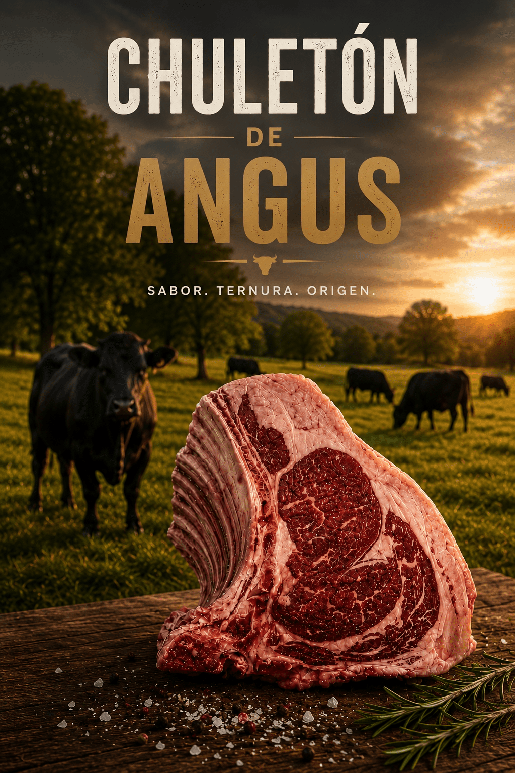 Oferta online. Chuletón Angus Premium | Carne Madurada Gourmet - Vaca Negra