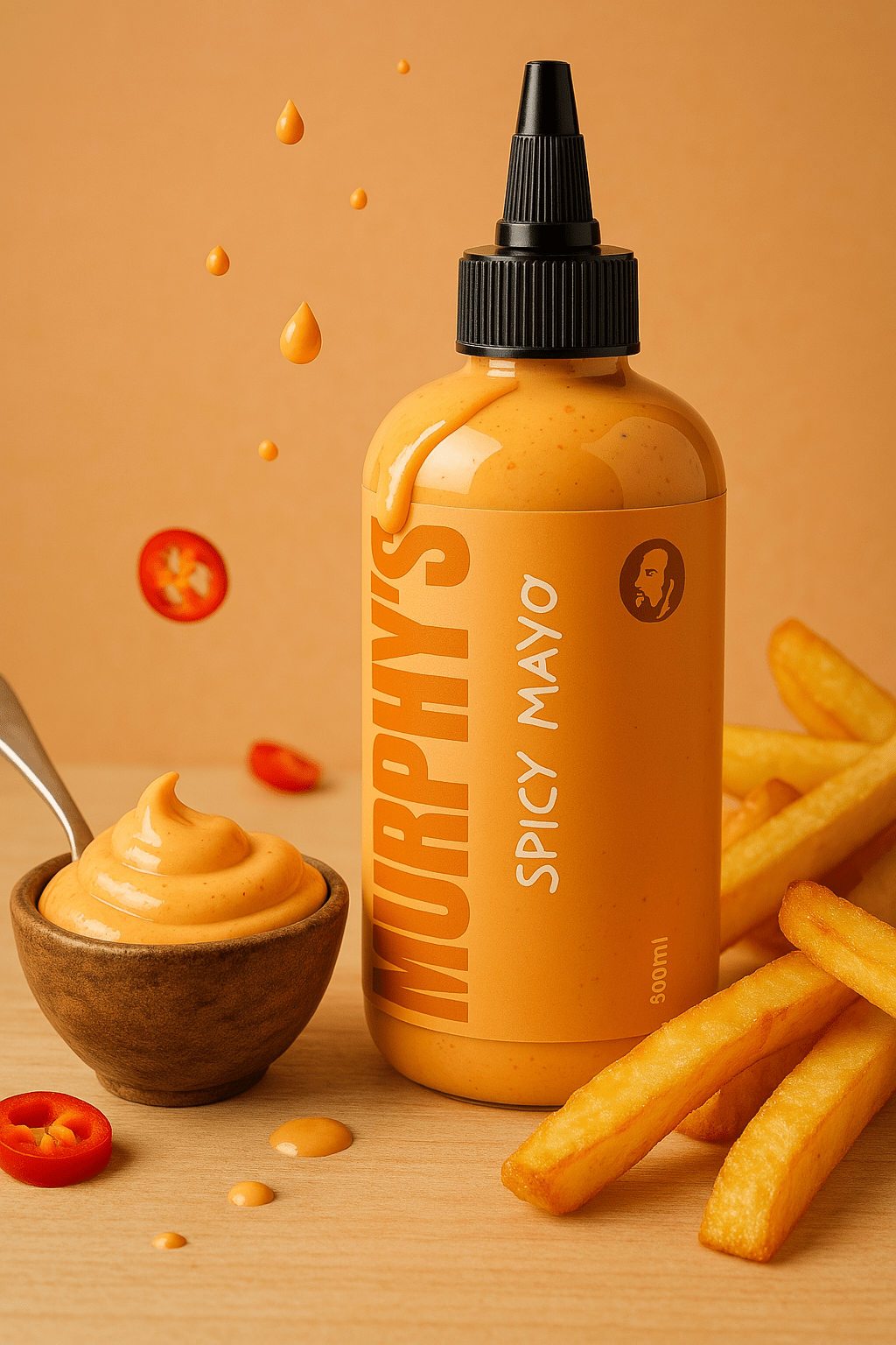 Salsa Spici Mayo - creaciones de Murphy’s - precio por unidad 300ml - Vaca Negra