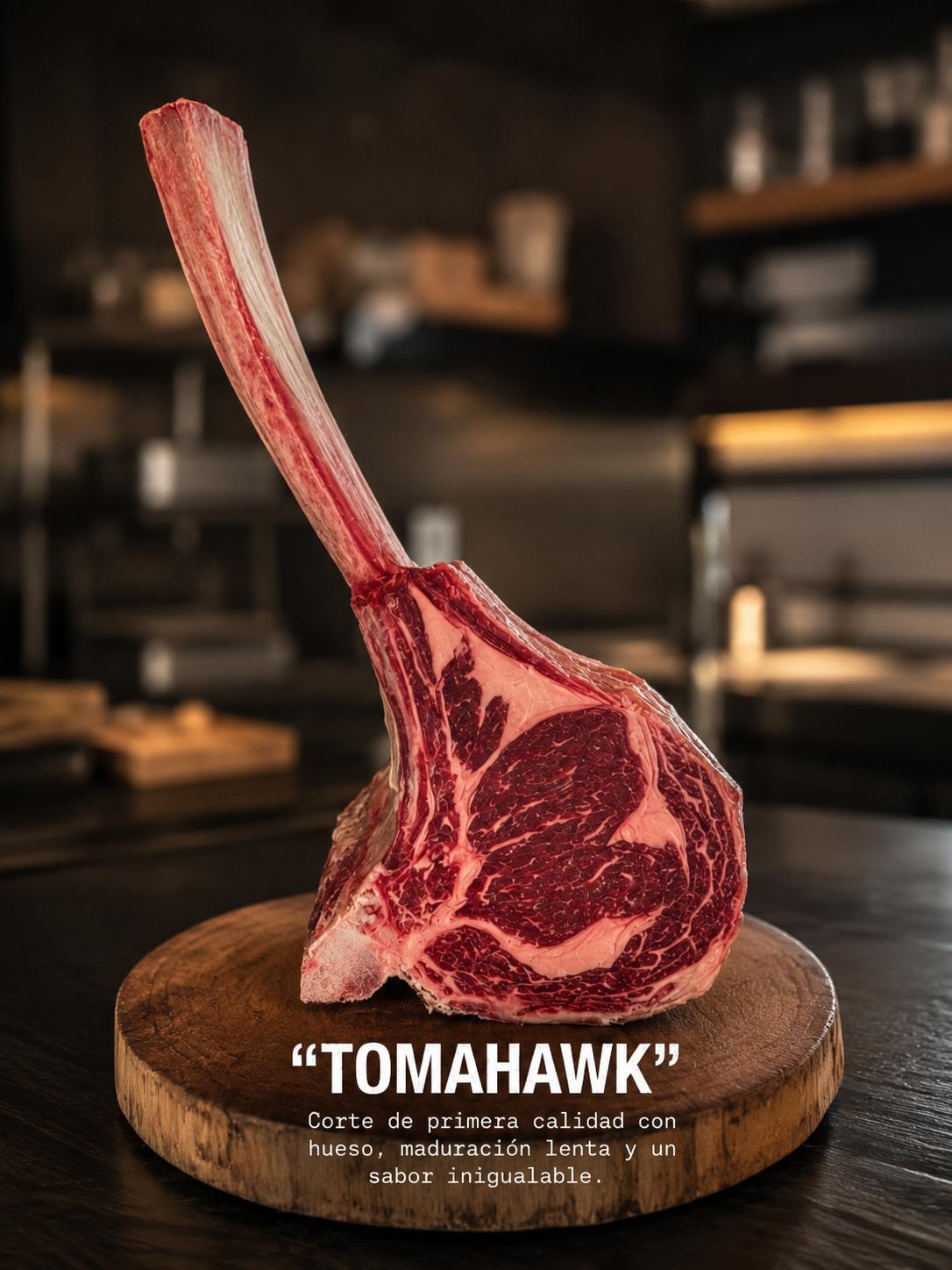 Tomahawk de Ternera - Vaca Negra