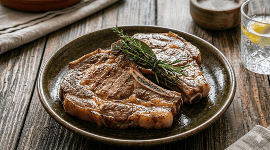 Chuletas de Aguja de Cerdo - Vaca Negra