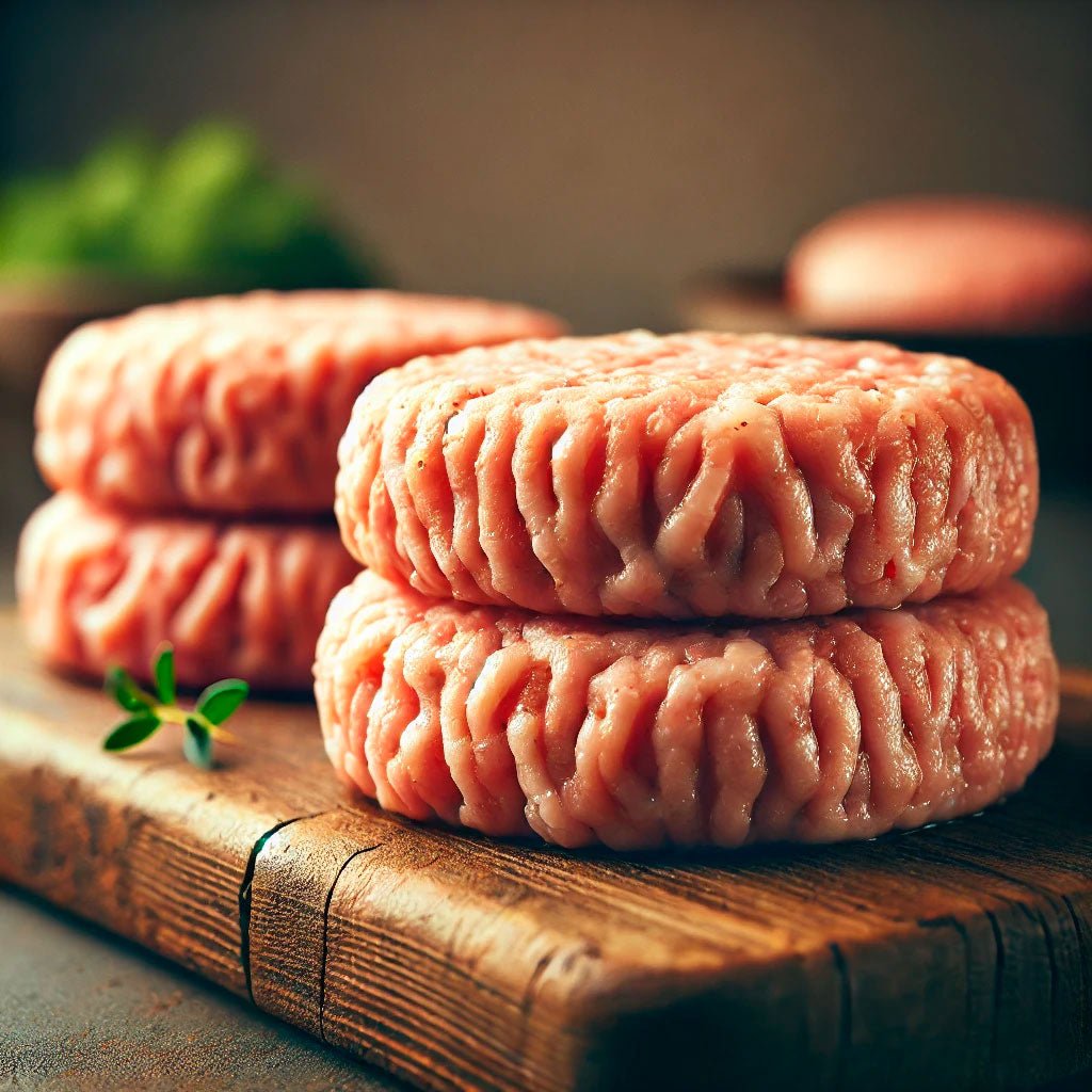 Hamburguesa de Pollo – Jugosa, Sabrosa y 100% Natural - Vaca Negra