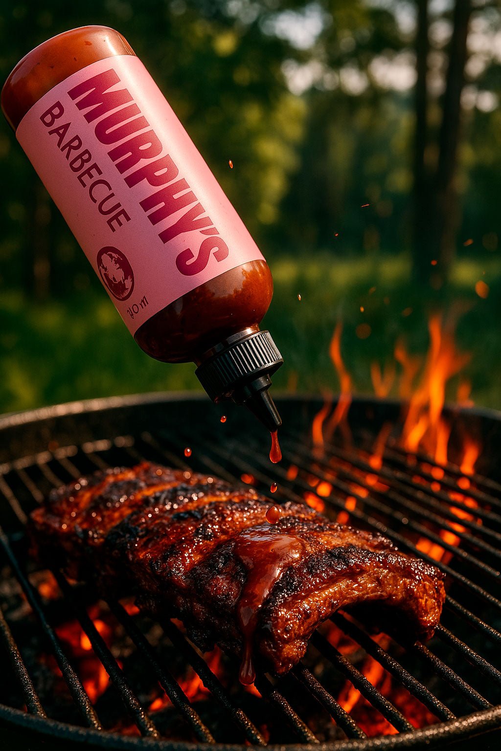 Salsa Barbacoa - creaciones de Murphy’s - precio por unidad 300ml - Vaca Negra